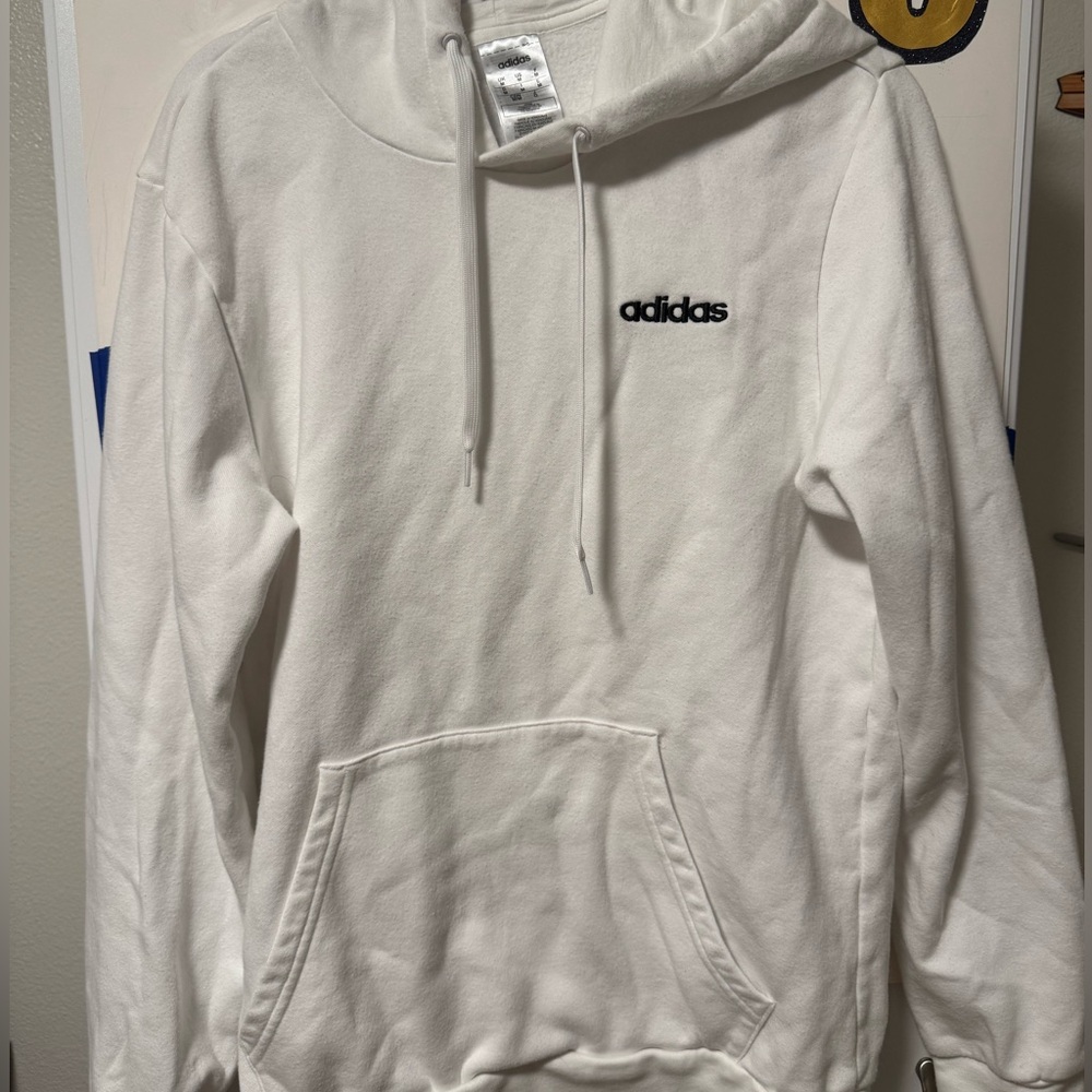 Adidas Classic White Hoodie